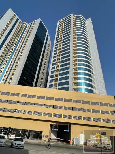 1 Bedroom Apartment for Rent in Al Bustan, Ajman - high floor // with parking // full see view// prime location