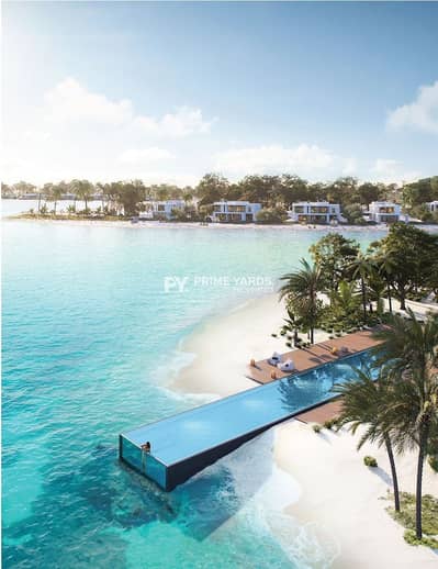 4 Bedroom Villa for Sale in Ramhan Island, Abu Dhabi - Water front villa - Exclusive community - Privite Beach