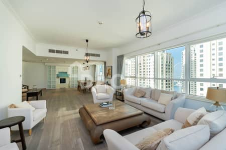 3 Bedroom Flat for Sale in Dubai Marina, Dubai - Marina View | Vacant | Upgraded