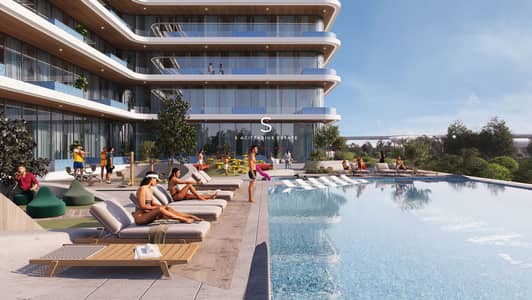 2 Bedroom Flat for Sale in Dubai Land Residence Complex, Dubai - Pool02. jpg