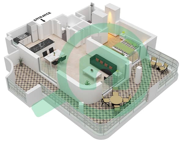 Type A-3 Unit 7 Floor 4