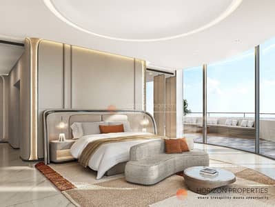 1 Bedroom Apartment for Sale in Al Marjan Island, Ras Al Khaimah - Views of Marjan World and the Sea | 9th Floor