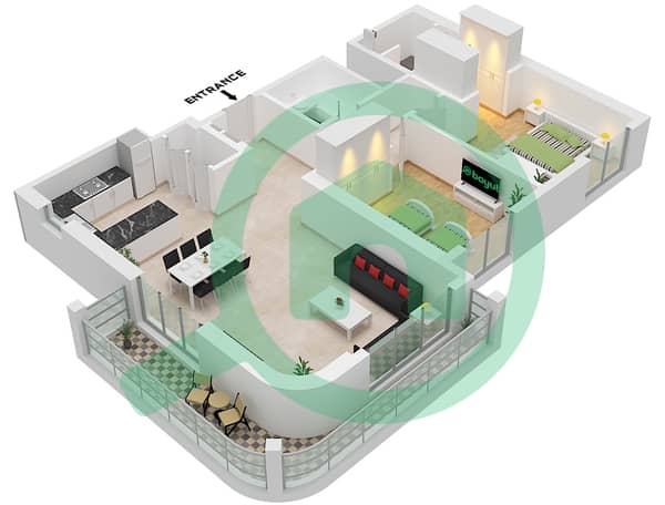 Type A-2 Unit 2 Floor 2-22