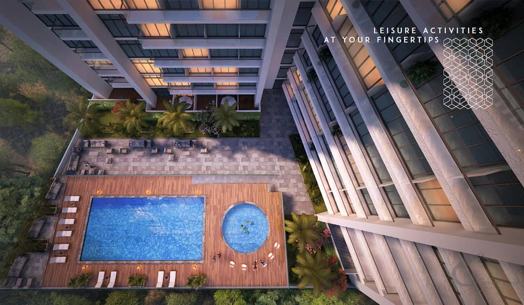 8 Flexible Payment Plan I View of Garden and Swimming Pool
