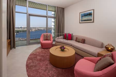 迪拉区， 迪拜 1 卧室酒店式公寓待租 - One Bedroom Apartment Creek View Balcony. jpg