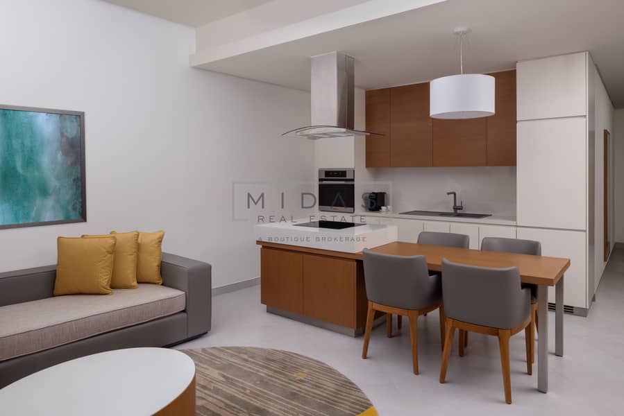 2 One Bedroom Apartment Kitchen. jpg