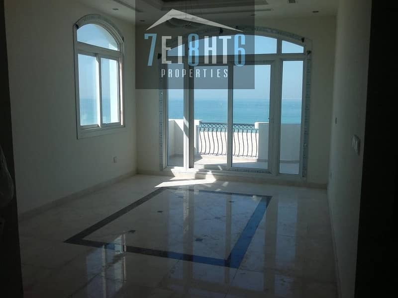6 Located on the beach: 4 b/r immaculately presented villa + private s/pool located near the beach with direct beach view