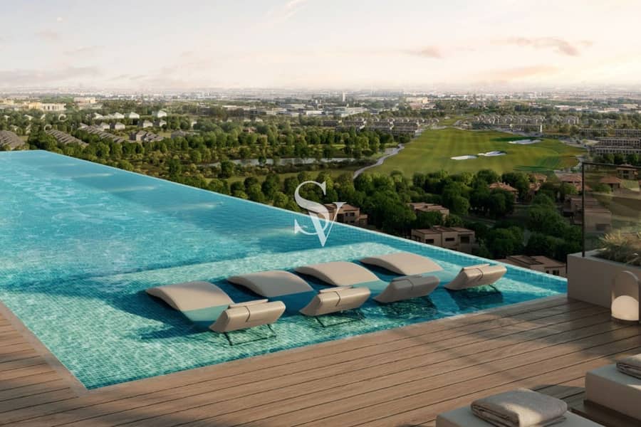 位于迪拜体育城，Fairway Residences by Prescott 2 卧室的公寓 1600000 AED - 10794936