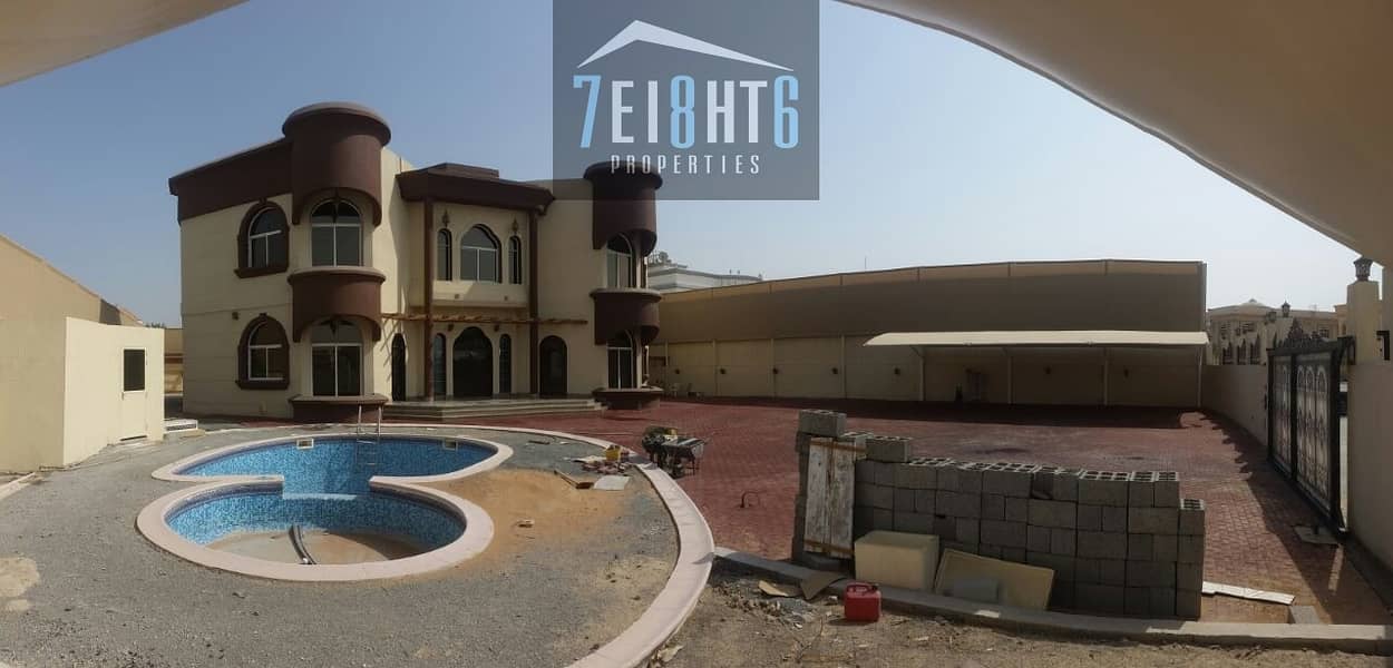 11 Stunning private s/ pool & Lift: 5 b/r independent high quality luxury villa + servant quarters + drivers room