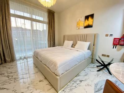 Studio for Rent in Arjan, Dubai - Fully furnished | Low floor | Vacant from April