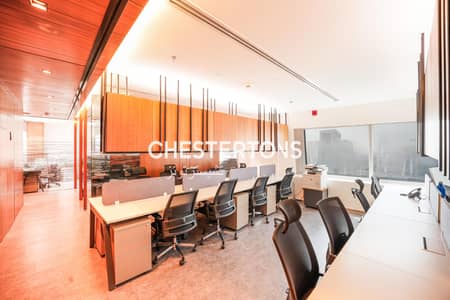 Office for Sale in Business Bay, Dubai - Half Floor, Vacant On Transfer, 18 parkings.