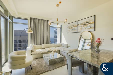 2 Bedroom Apartment for Sale in Dubai Harbour, Dubai - High Floor | Vacant | PHPP | Palm and Marina View