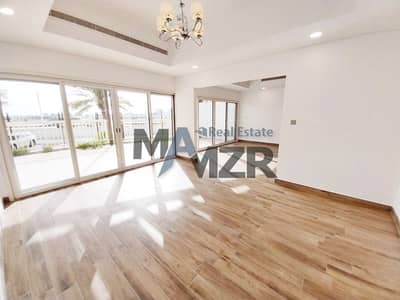 4 Bedroom Villa for Rent in Al Bateen, Abu Dhabi - Community View | Back Yard  | Beach Over View