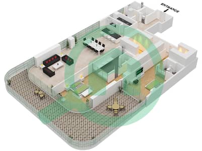 Orla - 2 Bedroom Apartment Unit 11 FLOOR 4 Floor plan