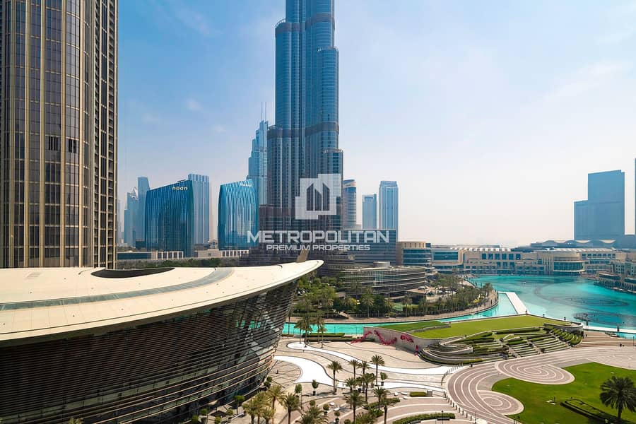 Full Burj and Fountain view|Brand New |Unfurnished Full Burj and Fountain view|Brand New |Unfurnished