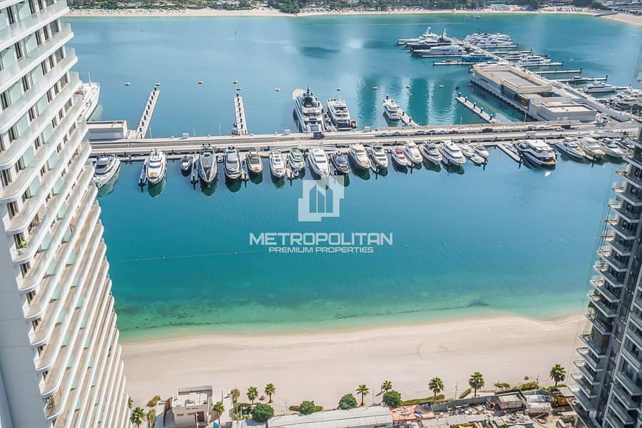 Furnished | Marina and Palm View | Beach Access Furnished | Marina and Palm View | Beach Access
