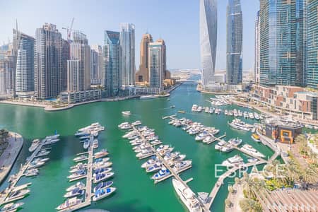 5 Bedroom Apartment for Rent in Dubai Marina, Dubai - 5 Bed | Panoramic Marina Views | Duplex