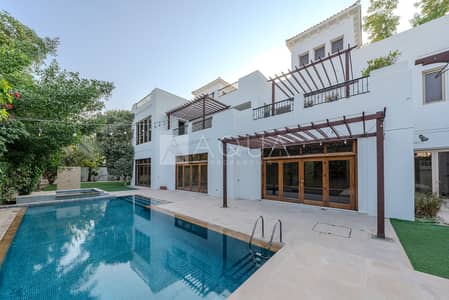 6 Bedroom Villa for Rent in Al Barari, Dubai - Corner Plot Acacia Villa with Lake View