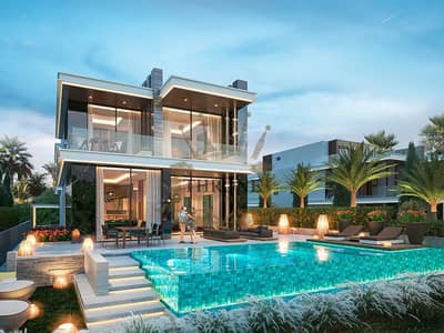 6 Bedroom Villa for Sale in DAMAC Lagoons, Dubai - FRONT OF LAGOON ENTRANCE | BEST LAYOUT AND PRICE