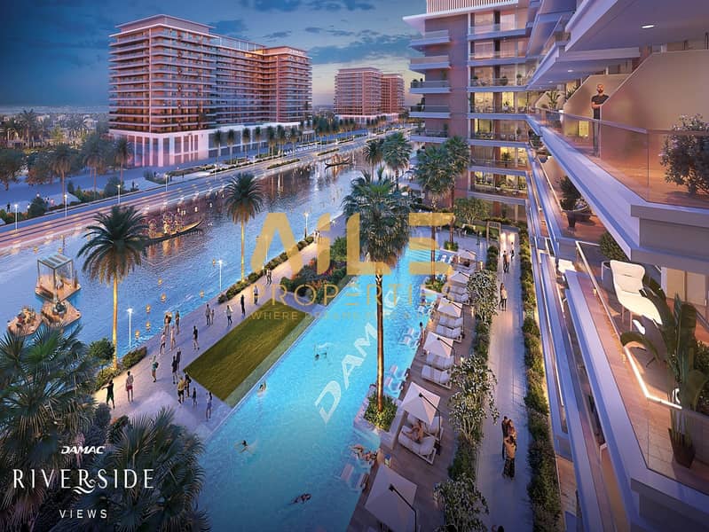 Riverside Views | Waterfront Living | Dubai