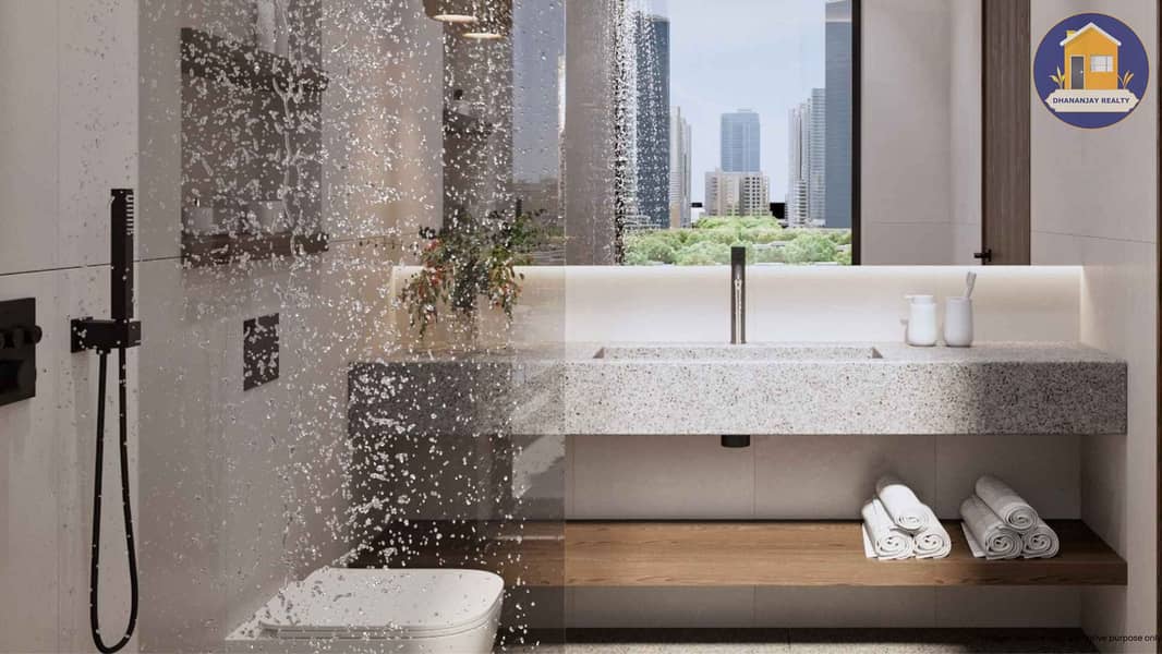7 Bathroom at Greygate Residences by ADE in JVC. jpg