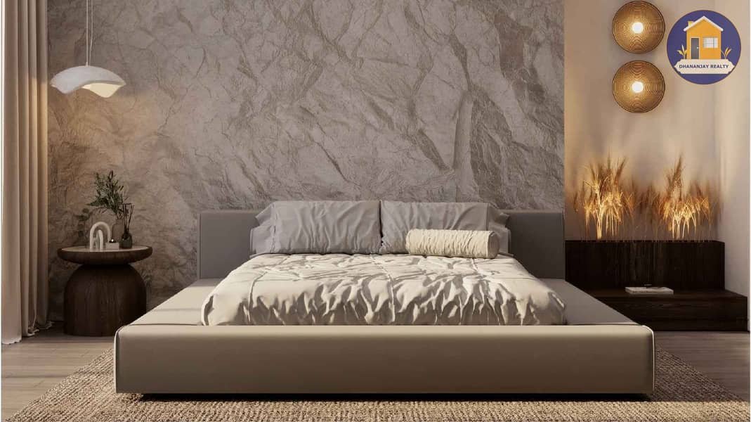 4 Modern bedroom at Greygate Residences by ADE in JVC. jpg