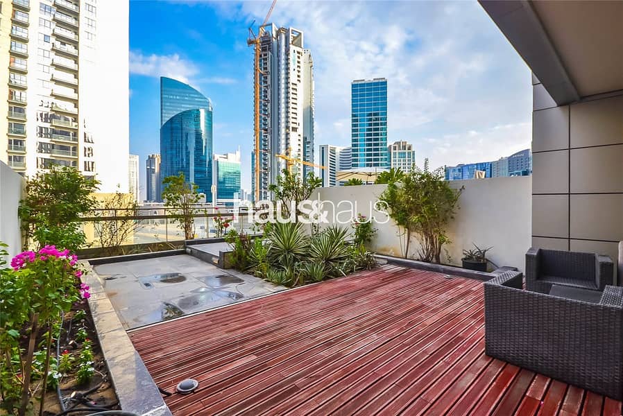 Furnished One Bed with Large Terrace | Open Views