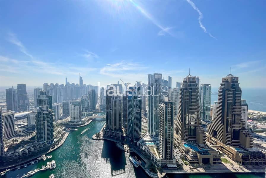 Stunning High Floor | Furnished | Full Marina View