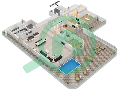 Orla - 4 Bedroom Apartment Unit 3 FLOOR 6 Floor plan