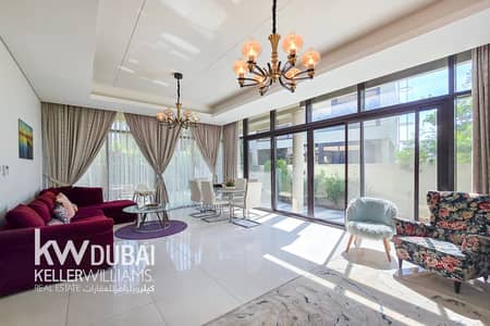 3 Bedroom Villa for Rent in DAMAC Hills, Dubai - Fully Furnished | Vacant | Large Corner Plot | Vaastu-compliant