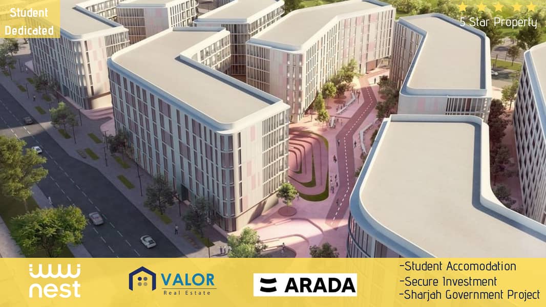 Student Accommodation | UAE's First Ever Student Residence | 8% Guaranteed Net Return | Sharjah Government Project Student Accommodation | UAE's First Ever Student Residence | 8% Guaranteed Net Return | Sharjah Government Project