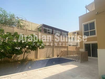 5 Cпальни Вилла Продажа в Аль Раха Гарденс, Абу-Даби - Al-Raha-Gardens-5BR-1334-lehweih-S-Pool. jpg