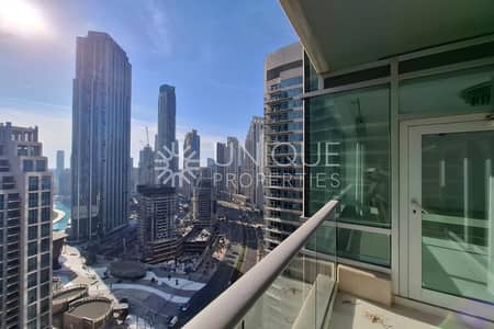 2 Bedroom Flat for Rent in Downtown Dubai, Dubai - High Floor | Downtown Views | Vacant