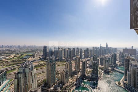 2 Bedroom Apartment for Rent in Dubai Marina, Dubai - Marina-Golf Views | Furnished | Sky Living