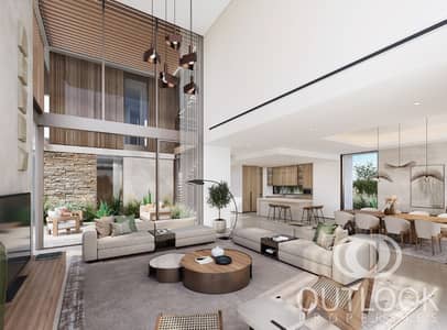 田亩别墅， 迪拜 4 卧室别墅待售 - 5 Beds A Living & Dining. png
