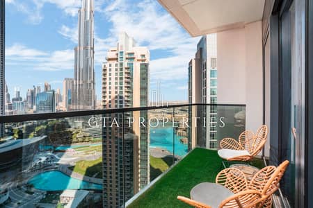 3 Bedroom Apartment for Sale in Downtown Dubai, Dubai - UPGRADED | BURJ VIEW | 4 YEARS PHPP