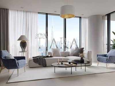 2 Bedroom Apartment for Sale in Sobha Hartland, Dubai - 02_SOBHA_Extension_Living_Room. jpg