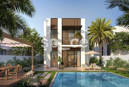 4 Bedroom Villa for Sale in Al Shamkha, Abu Dhabi - End Unit Villa | Single Row | Big Plot Size