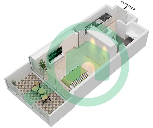 Type A unit 2-4,10, Floor 3-13