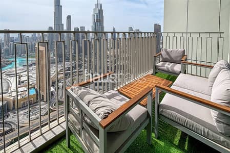 3 Bedroom Flat for Rent in Za'abeel, Dubai - Sublease | High Floor | Burj Khalifa View
