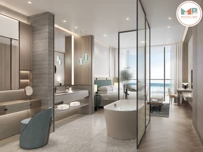 阿尔马扬岛， 拉斯海玛 1 卧室公寓待售 - Apartments_Master_Bathroom edit. jpg