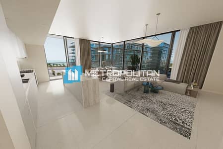 2 Bedroom Apartment for Sale in Saadiyat Island, Abu Dhabi - Corner 2BR+Maids | 2 Balconies | High-End Finishes