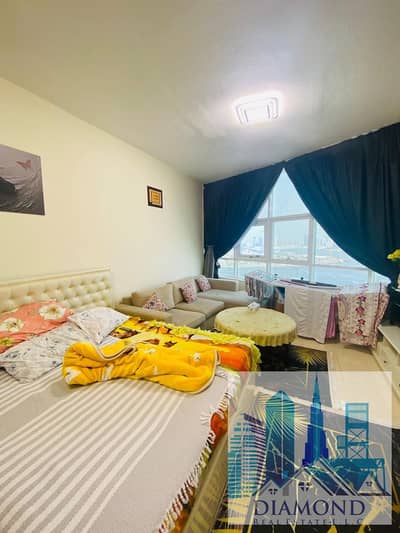 Sea view 2 BHK Available For Rent in Orient Tower Ajman Downtown