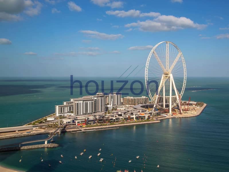 Brand New 2BR | Ain Dubai + Sea View | Furnished