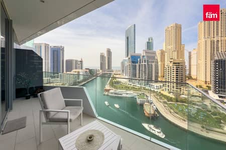 1 Bedroom Flat for Sale in Dubai Marina, Dubai - Fully Marina View | Best Layout | 2 Balconies