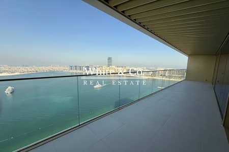 2 Bedroom Apartment for Rent in Dubai Harbour, Dubai - Palm Views | Unfurnished | Vacant Now