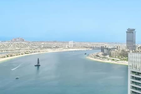 2 Bedroom Apartment for Sale in Dubai Harbour, Dubai - Sea and Palm View | High Floor | Vacant