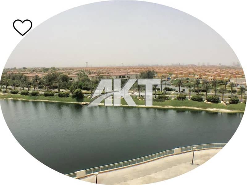 3B  corner unit for RENT in Jumeirah Heights lake view (Duplex)