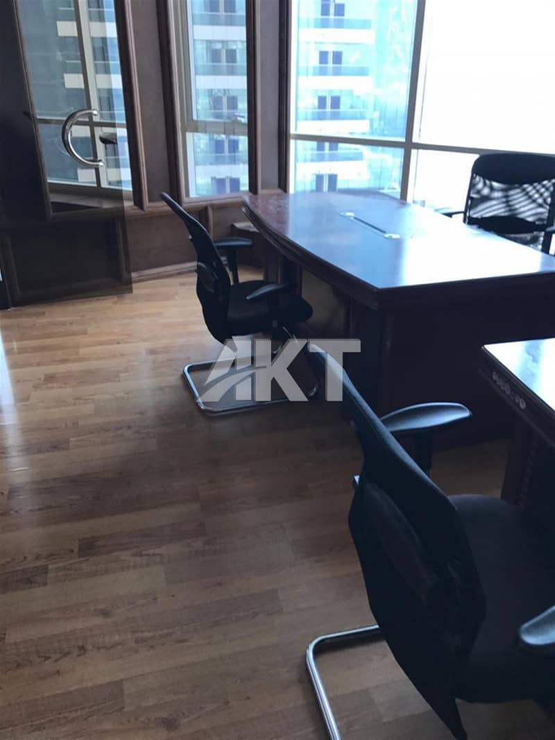 544 K / Fortune Tower/ Fitted Office/ Rented/ JLT