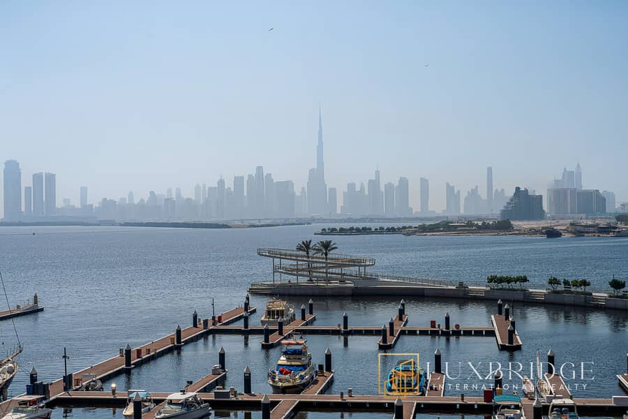 Burj and Marina view | Large Layout| Unfurnished